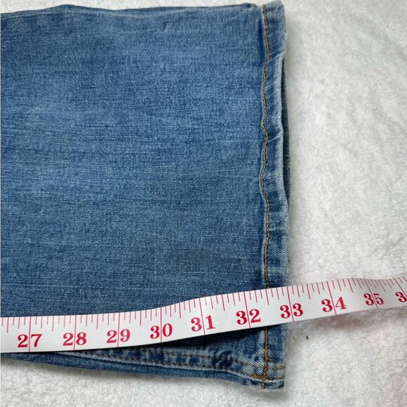 Zara Flare High Waisted Jeans Size 12 - Picture 10 of 10